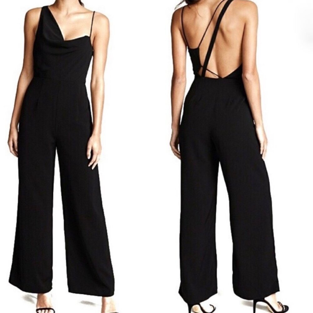 REVOLVE Keepsake Be Mine Jumpsuit in Black Size Medium